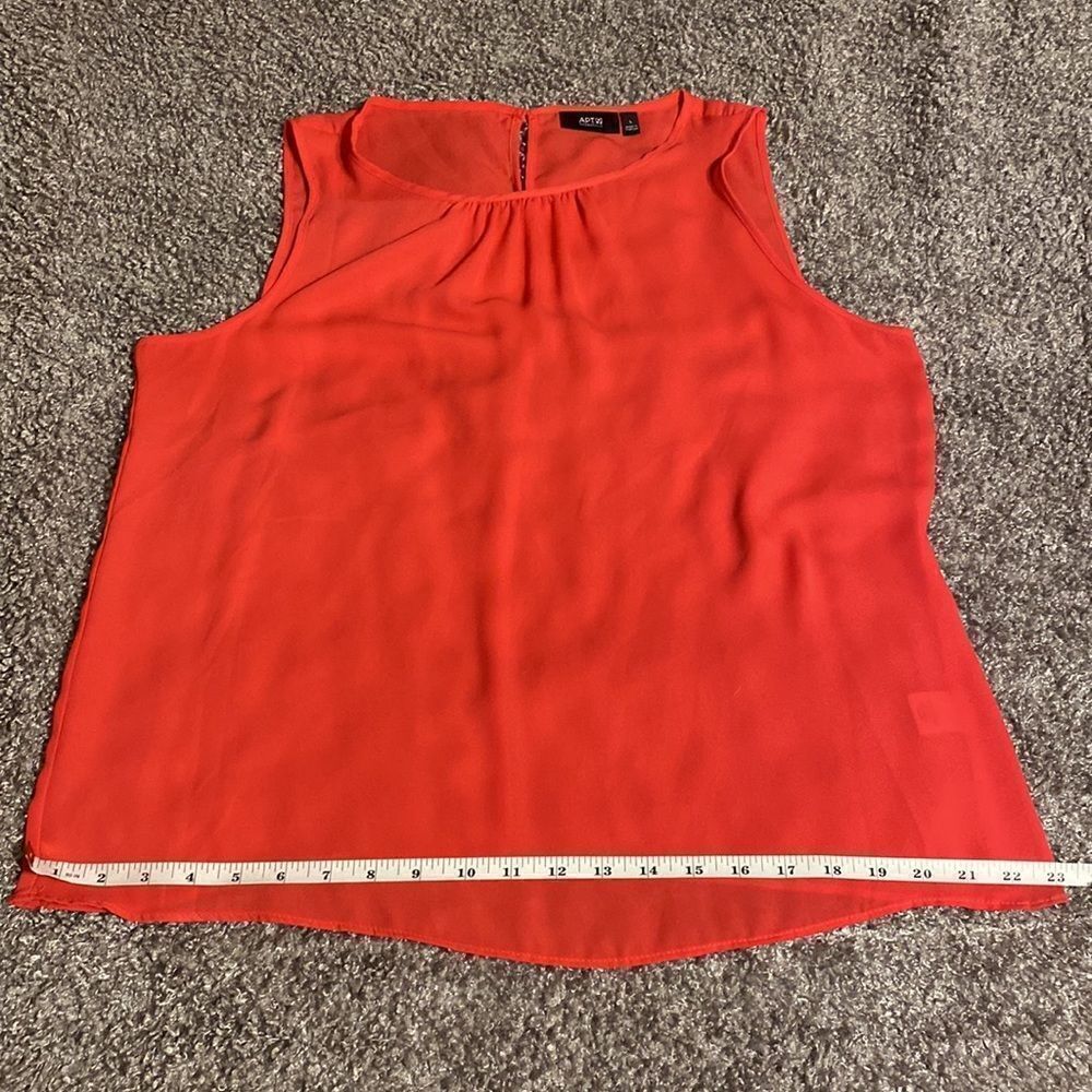 APT 9 Woman’s Tank Blouse. Large - Picture 5 of 7